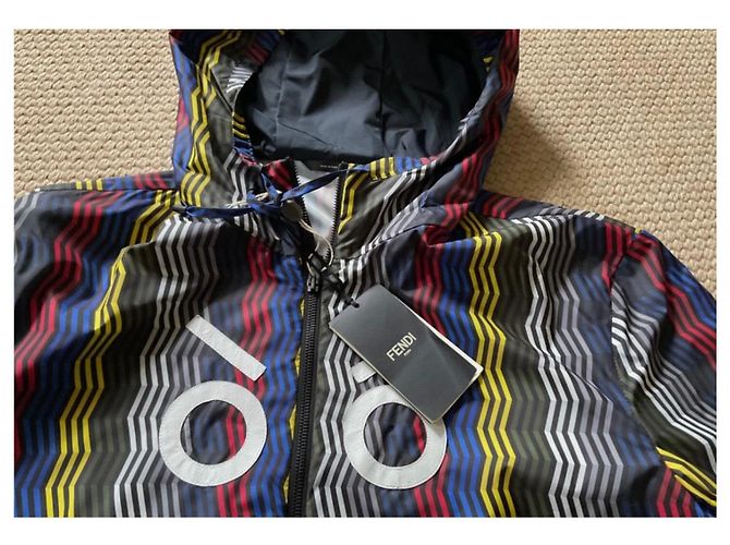 Fendi Herren Jacke Windbreaker Gr. 54 neu NP 1329€ - Ansicht 2