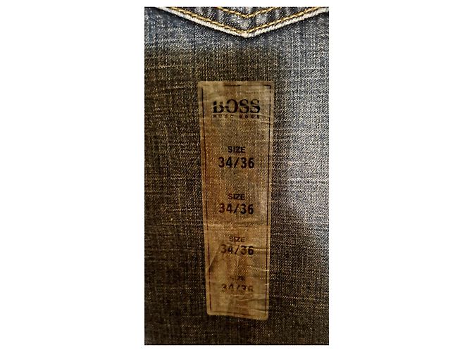 Hugo Boss Herrenjeans Neu mit Etikett Dunkelblau - Ansicht 10