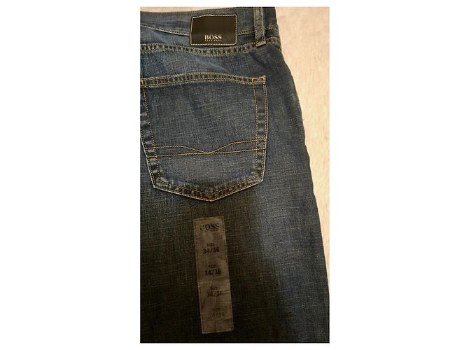 Hugo Boss Herrenjeans Neu mit Etikett Dunkelblau - Ansicht 12