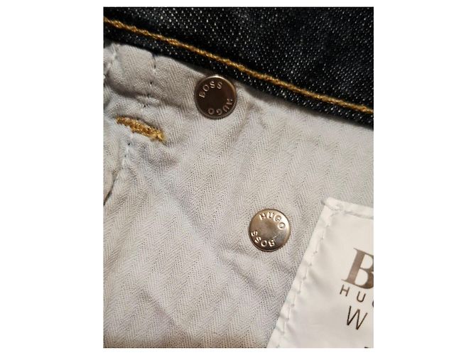 Hugo Boss Herrenjeans Neu mit Etikett Dunkelblau - Ansicht 14