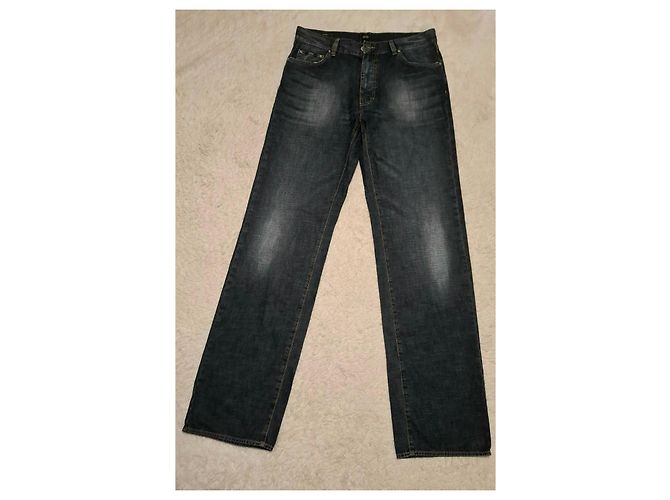 Hugo Boss Herrenjeans Neu mit Etikett Dunkelblau - Ansicht 2