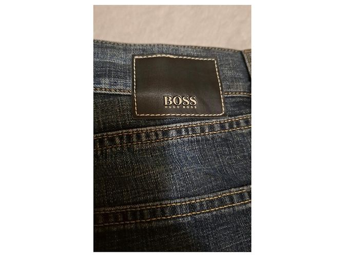 Hugo Boss Herrenjeans Neu mit Etikett Dunkelblau - Ansicht 3