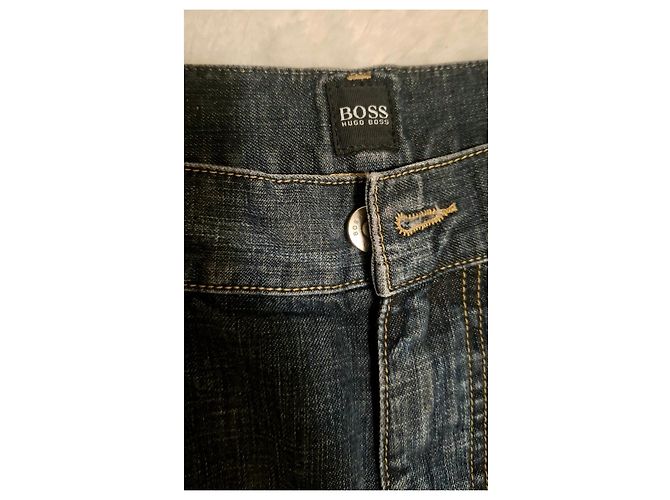 Hugo Boss Herrenjeans Neu mit Etikett Dunkelblau - Ansicht 5
