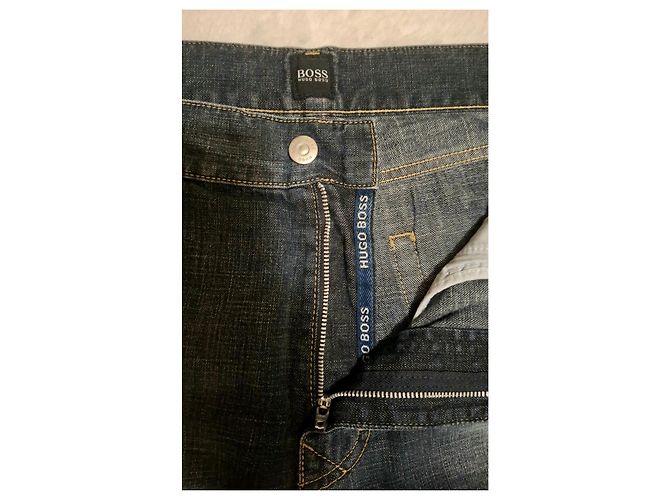 Hugo Boss Herrenjeans Neu mit Etikett Dunkelblau - Ansicht 6