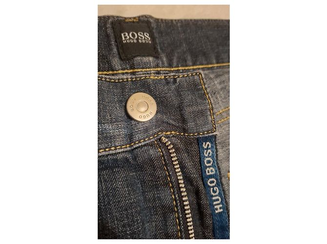 Hugo Boss Herrenjeans Neu mit Etikett Dunkelblau - Ansicht 7