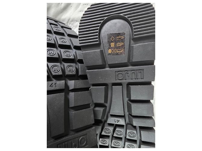 Sneakers Liu.Jo Nere in Pelle e Strass Nero - vista 9