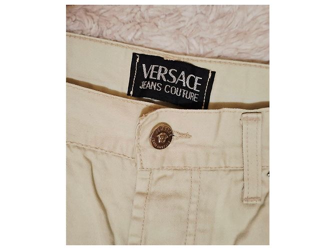 Jeans Versace Jeans Couture Beige Verde chiaro - vista 2