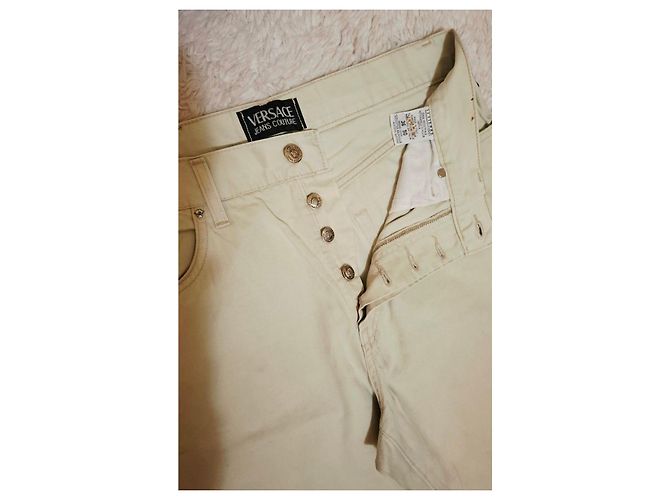 Jeans Versace Jeans Couture Beige Verde chiaro - vista 7
