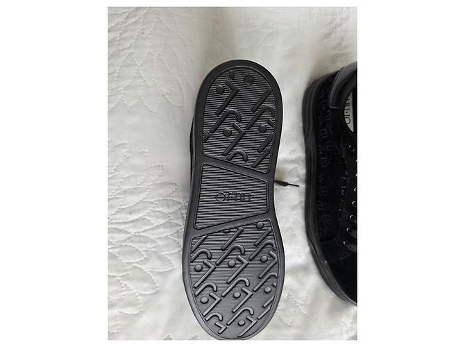 Sneakers Liu.Jo in pelle nera con logo LJ Nero - vista 7