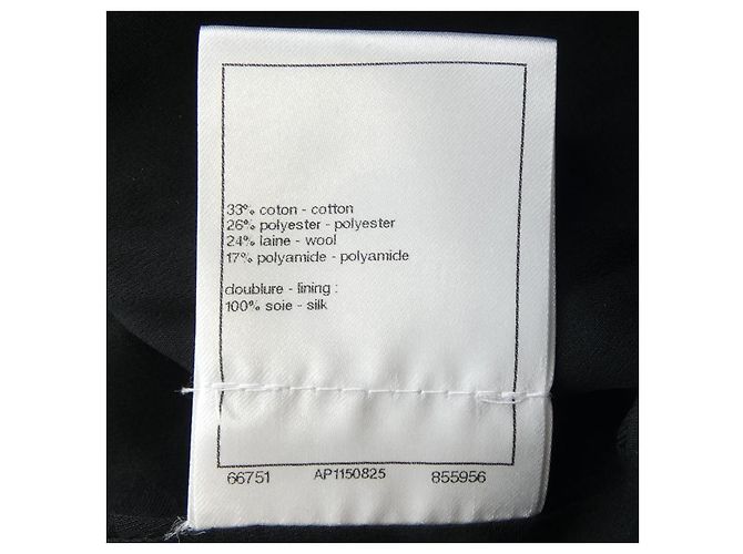 Timeless Chanel Kleid P75267V66430 Schwarz - Ansicht 3