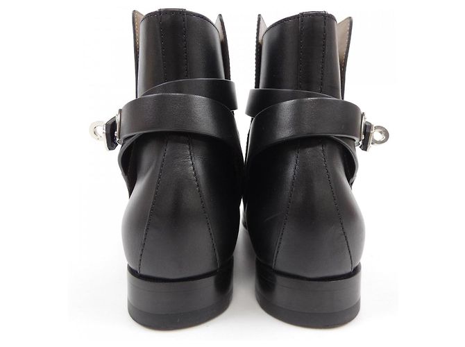 Hermès Botas de ternera Hermes 162133Z Negro - vista 5