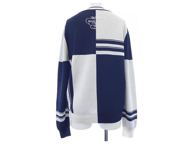 Hermès Malhas Hermes Branco Azul marinho - vista 2