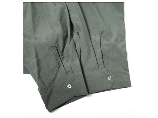Autre Marque Camicia a maniche a dondolo dipinta EMAM in rayon e nylon Grigio Grigio antracite - vista 7