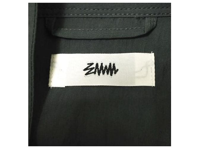 Autre Marque Camicia a maniche a dondolo dipinta EMAM in rayon e nylon Grigio Grigio antracite - vista 8