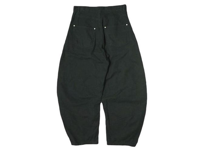 Autre Marque Calça Balloon em Twill de Algodão EMAM Cinza Cinza antracite - vista 2