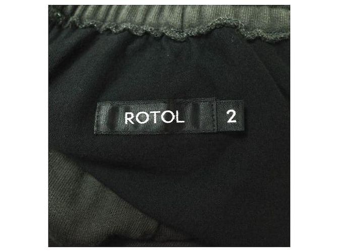 Autre Marque Pantaloni da jogging ROTOL TRANSFORM in cotone Nero - vista 8