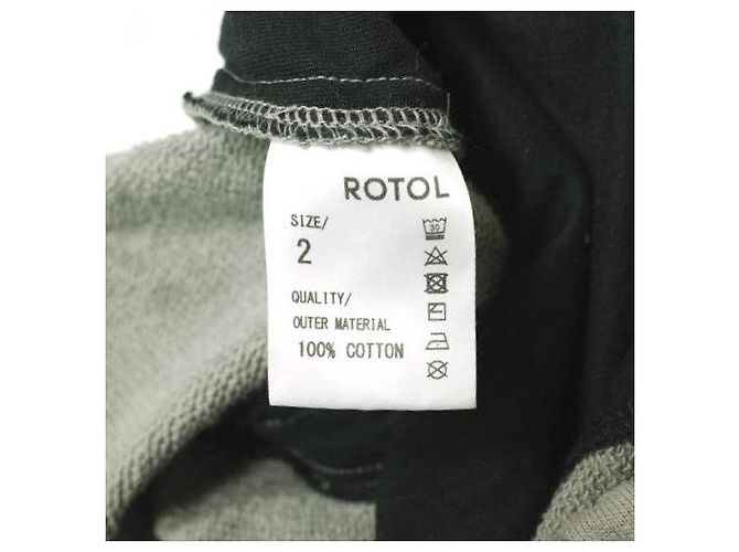 Autre Marque Pantaloni da jogging ROTOL TRANSFORM in cotone Grigio - vista 9