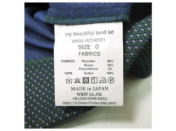 Autre Marque mi hermosa landlet Chaqueta de jersey de cuadros JACQUARD Verde - vista 9