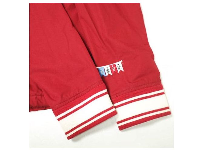 Autre Marque VOTE HACER NUEVAS ROPAS × AMERICAN RAG CIE Chaqueta Coach de Algodón Ropa Exterior (Limitada) Roja - vista 5