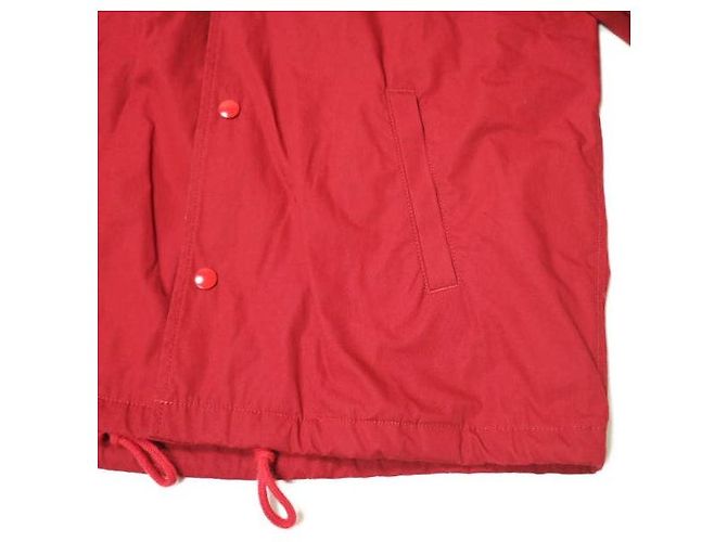 Autre Marque VOTE HACER NUEVAS ROPAS × AMERICAN RAG CIE Chaqueta Coach de Algodón Ropa Exterior (Limitada) Roja - vista 6