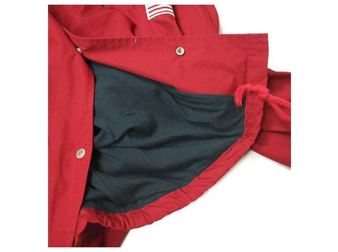 Autre Marque VOTE HACER NUEVAS ROPAS × AMERICAN RAG CIE Chaqueta Coach de Algodón Ropa Exterior (Limitada) Roja - vista 7