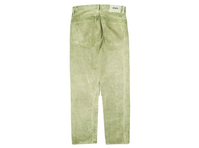 Autre Marque Pantalones de mezclilla de algodón WTAPS BLUES BAGGY 01 Verde - vista 2