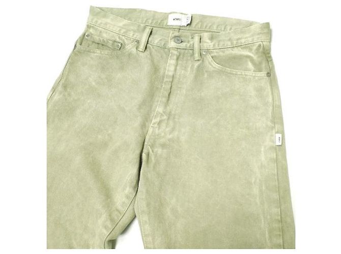 Autre Marque Pantalones de mezclilla de algodón WTAPS BLUES BAGGY 01 Verde - vista 4