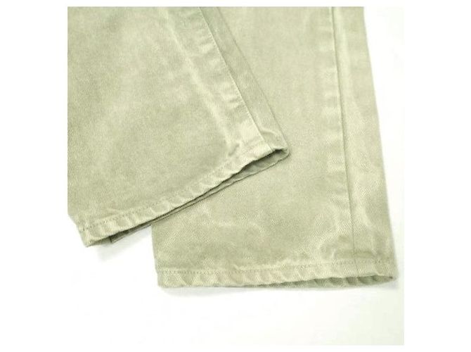 Autre Marque Pantalones de mezclilla de algodón WTAPS BLUES BAGGY 01 Verde - vista 8