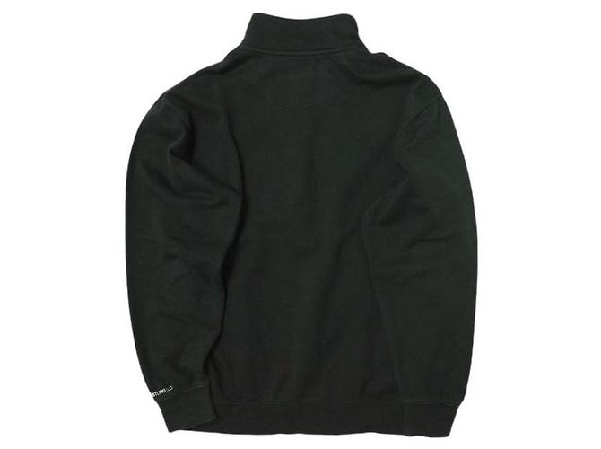 Autre Marque LQQK STUDIO × VANS VAULT Suéter de algodão com zíper de quarto (Edição Limitada) Preto - vista 2