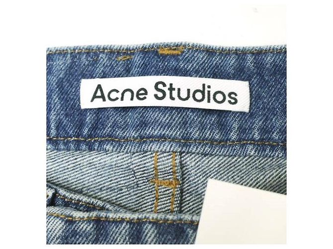PANTALONES DE DENIM BIKER ACNE STUDIOS Pantalones de denim Azul - vista 12