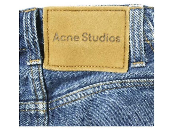 PANTALONES DE DENIM BIKER ACNE STUDIOS Pantalones de denim Azul - vista 9