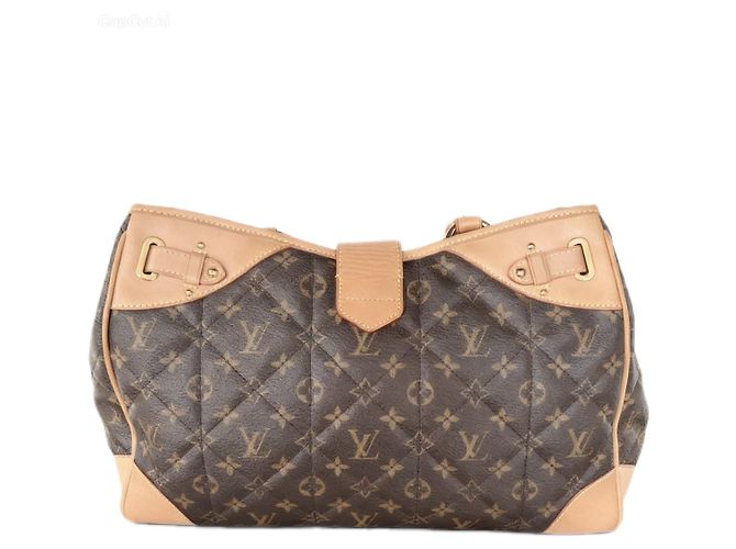 Louis Vuitton Monogram Canvas Étoile Shopper Tasche Dunkelbraun - Ansicht 4