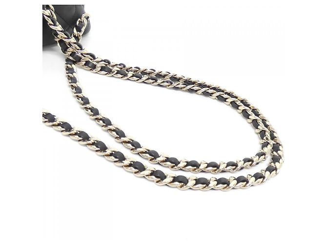 Timeless Chanel Kalbsleder Rucksack Schwarz - Ansicht 5