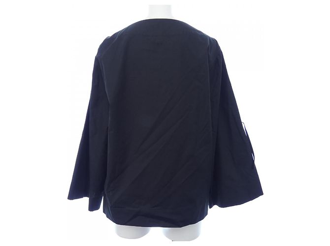 Hermès Top de lana Hermes Negro - vista 2