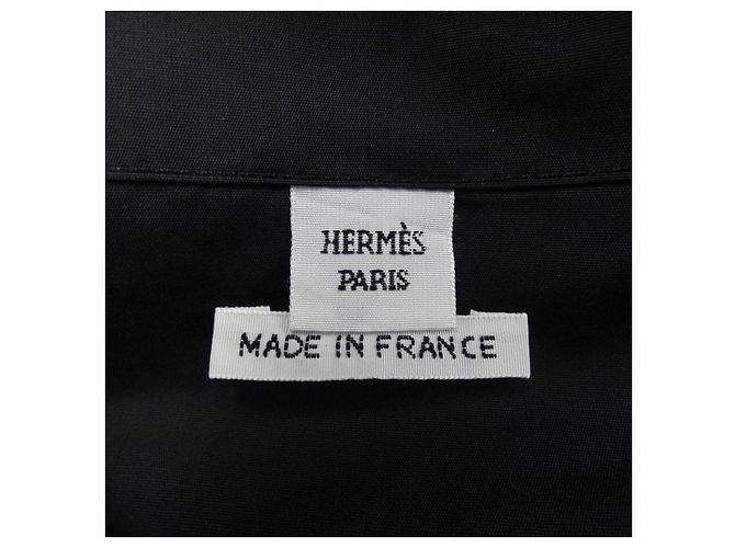 Hermès Top de lana Hermes Negro - vista 4