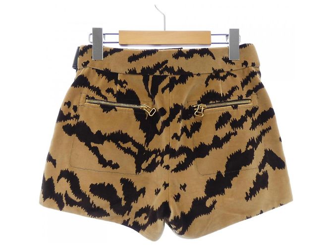 Shorts Louis Vuitton FPPA48ADZ Nero Beige - vista 2
