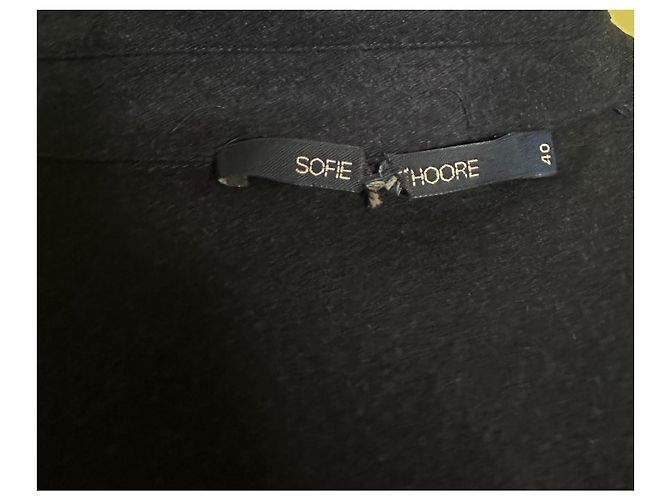 Sofie d'Hoore Cimabue Wool Jacket Blue Navy blue - view 8