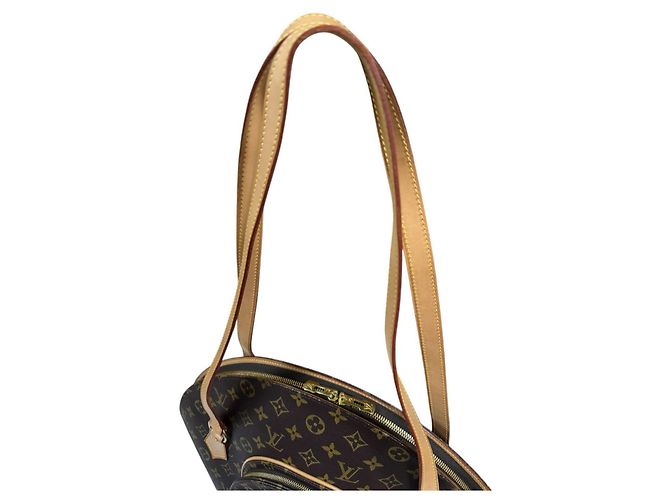 Borsa a Spalla Ellipse Shopping Monogram Louis Vuitton Marrone - vista 12