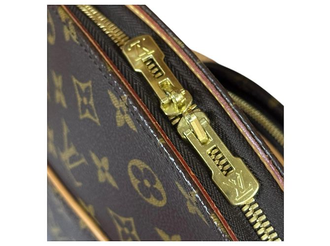 Borsa a Spalla Ellipse Shopping Monogram Louis Vuitton Marrone - vista 13