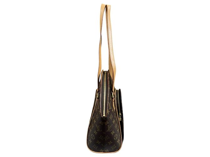 Borsa a Spalla Ellipse Shopping Monogram Louis Vuitton Marrone - vista 4