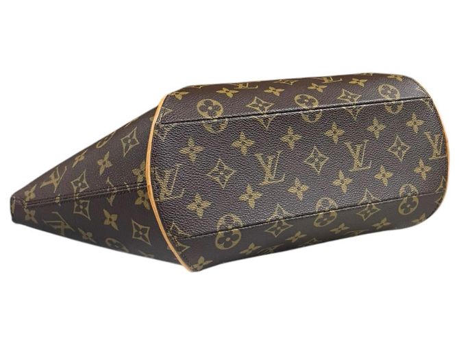 Borsa a Spalla Ellipse Shopping Monogram Louis Vuitton Marrone - vista 5