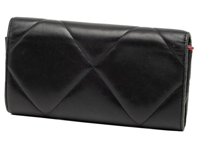 Cartera Larga con Solapa Coco Mark Chanel 19 Negro - vista 2