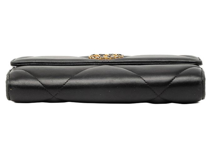 Cartera Larga con Solapa Coco Mark Chanel 19 Negro - vista 3