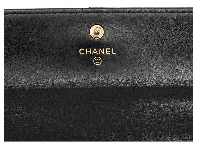 Cartera Larga con Solapa Coco Mark Chanel 19 Negro - vista 6