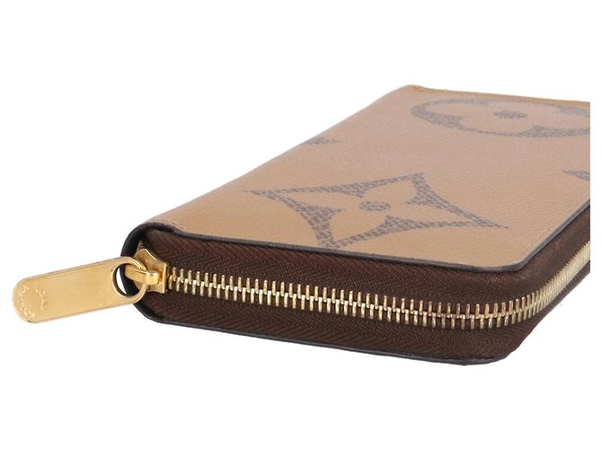 Zippy Geldbörse Monogram Giant Reverse Louis Vuitton Braun - Ansicht 8