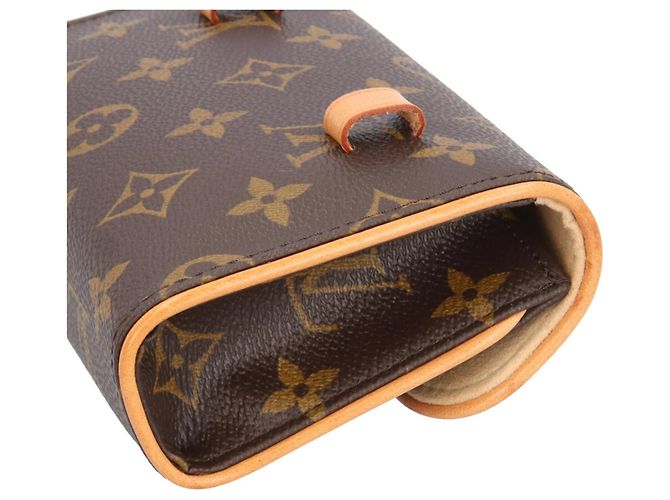 Bolsa de cintura Monograma Pochette Florentine Louis Vuitton Marrom - vista 10