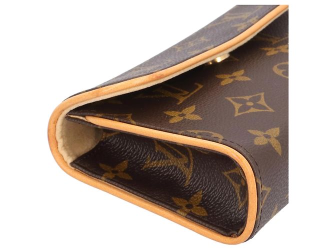 Bolsa de cintura Monograma Pochette Florentine Louis Vuitton Marrom - vista 7