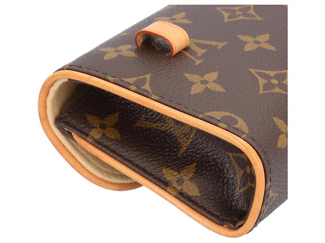 Bolsa de cintura Monograma Pochette Florentine Louis Vuitton Marrom - vista 9