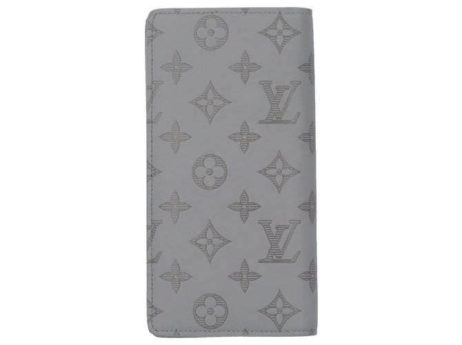 Brazza Portafoglio Lungo Monogram Shadow Louis Vuitton Marrone - vista 2