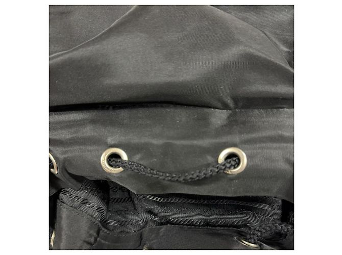 Zaino da Uomo Prada Nylon V164 Nero - vista 10